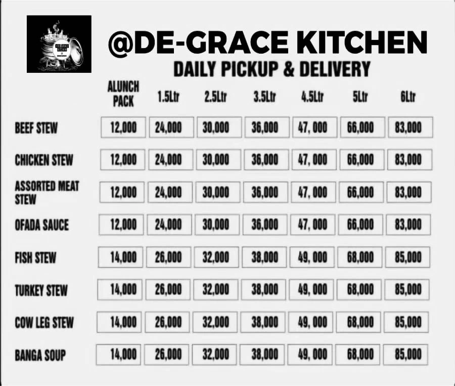 Catering services in Lagos 🍱🚚📦🚐🚛