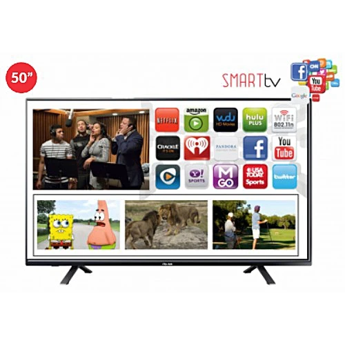 Rite Tek 50-inch Smart FHD LED TV (Smart Air Remote & Voice Control)