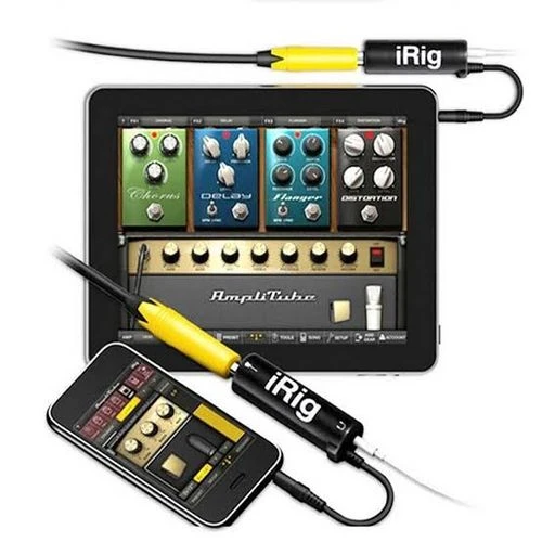 AmpliTube iRig Guitar Interface Adapter for iOS iPhone iPad