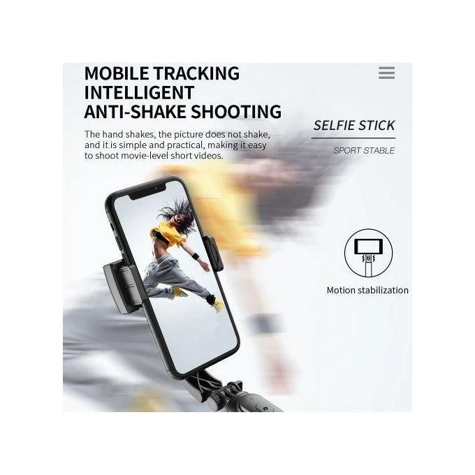 L08 Phone Gimbal Stabilizer Bar Selfie Stick