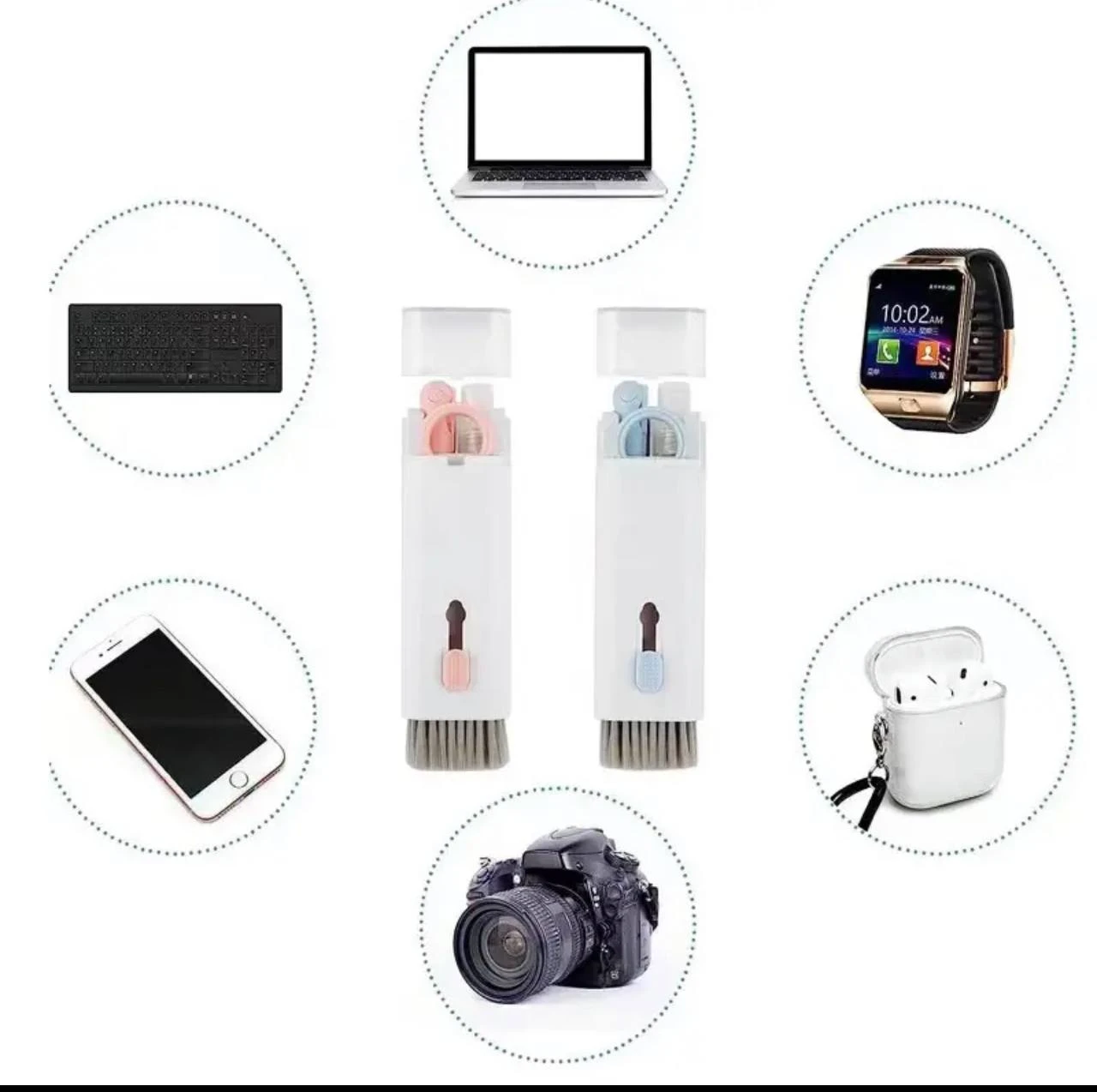 7in1 MULTIFUNCTIONAL CLEANING BRUSH KIT FOR MOBILE PHONE/KEYBOARD/AIRPOD